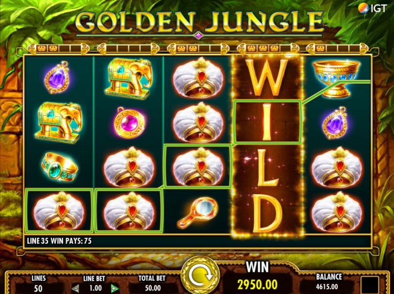 игровой автомат Golden Jungle IGT